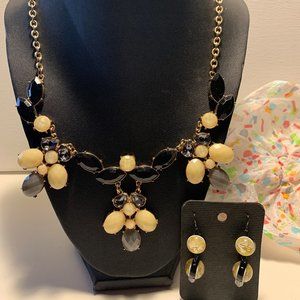 Necklace with Earrings.